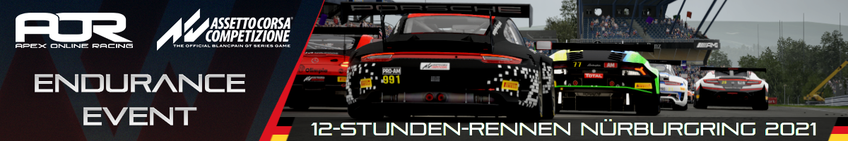 PC Assetto Corsa Competizione Event 12 Hours of Nürburgring